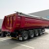 Cross-Border U-Shaped Rear-Tipping Dump Semi-Trailer