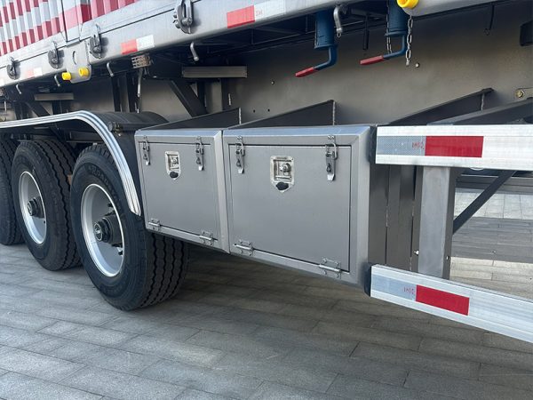 2 Side-Tipping Dump Semi-Trailer Trailer
