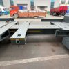 Pull-Out Folding Hydraulic Ladder Low Flatbed Semi-Trailer